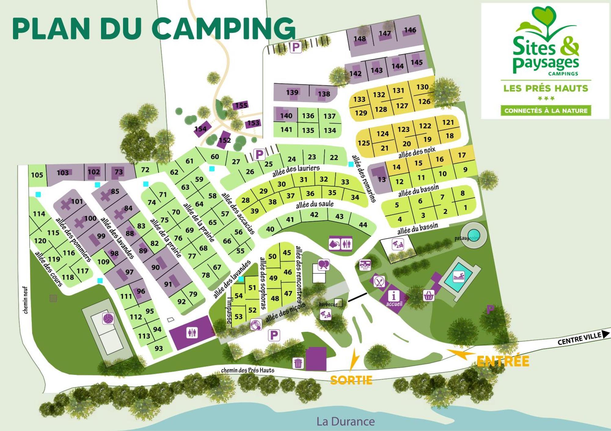 Camping Sites Et Paysages Les Pres Hauts Sisteron Εξωτερικό φωτογραφία